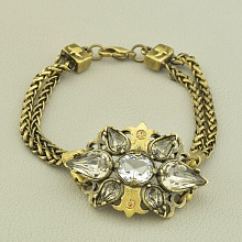 картинка Браслет 'Abella' Фианит 19 см от магазина Wolves