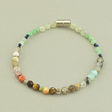 картинка Браслет 'SUNSTONES' Самоцветы 18 см от магазина Wolves