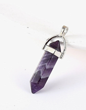 картинка Кулон из Аметиста (натуральный камень) от магазина Wolves