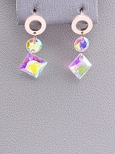 картинка Серьги 'Fashion' Сrystal (позолота 18к) от магазина Wolves