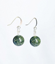 картинка Элитные Серьги Змеевик №1 от магазина Wolves