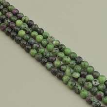 картинка Нитка Цоизит 39 см 6 5 мм (Без замка) от магазина Wolves