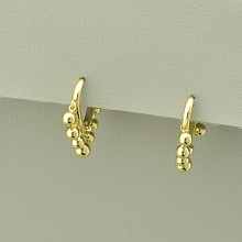 картинка Серьги 'XUPING' (позолота 18к (лимонная)) от магазина Wolves