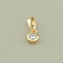 картинка Кулон 'XUPING' Фианит (позолота 18к) от магазина Wolves