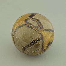 картинка Шар из Яшмы, коричневый, желтый 69x69 мм от магазина Wolves