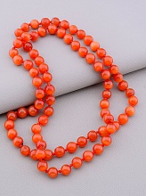 картинка Бусы Кошачий глаз 88 см от магазина Wolves