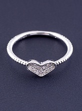 картинка Кольцо 'XUPING' Фианит (родий) от магазина Wolves