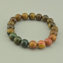 картинка Браслет 'SUNSTONES' Яшма 19 см от магазина Wolves