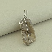 картинка Кулон Раухтопаз 50х25мм от магазина Wolves