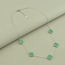 картинка Подвеска 'Stainless Steel' Эмаль 40 см (родий) от магазина Wolves