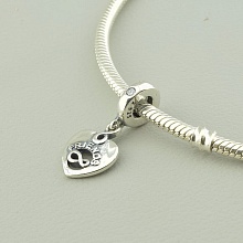 картинка Шарм 'Pandora style' Фианит Серебро(925) от магазина Wolves