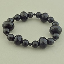 картинка Браслет 'SUNSTONES' Агат Чешский хрусталь 18 см от магазина Wolves