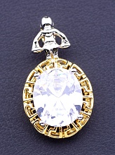 картинка Кулон  'XUPING' (позолота-родий) от магазина Wolves