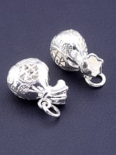 картинка Кулон Серебро(925) 15х11 мм от магазина Wolves