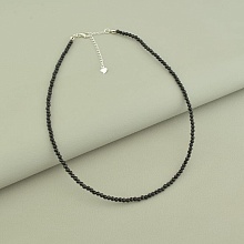 картинка Подвеска 'SUNSTONES' Шпинель Серебро(925) 39 см от магазина Wolves