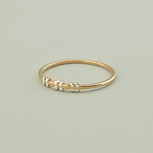 картинка Кольцо 'XUPING' Эмаль (позолота 18к (розовая)) от магазина Wolves