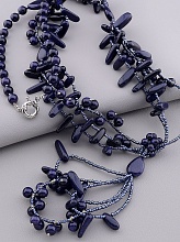 картинка Бусы Каирская ночь 62 см от магазина Wolves