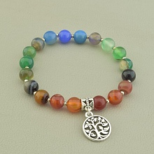 картинка Браслет 'SUNSTONES' Агат 17 см от магазина Wolves