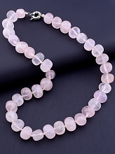 картинка Бусы Розовый кварц 47 см от магазина Wolves