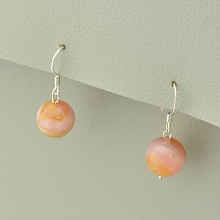 картинка Серьги 'SUNSTONES' Опал Серебро(925) от магазина Wolves