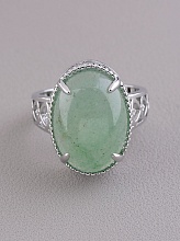 картинка Кольцо Нефрит 'Pataya' от магазина Wolves