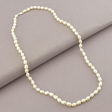 картинка Бусы 'SUNSTONES' Жемчуг Серебро(925) 46 см от магазина Wolves