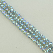 картинка Нитка Чешский хрусталь 44 см 6 мм (Без замка) от магазина Wolves