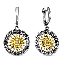 картинка Серьги 3469998Ч1 от магазина Wolves