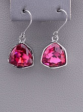 картинка Серьги 'Juleeze' Фианит (родий) от магазина Wolves