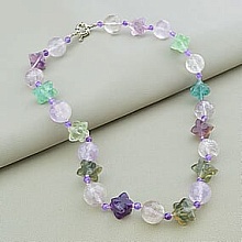 картинка Бусы Флюорит 48 см от магазина Wolves