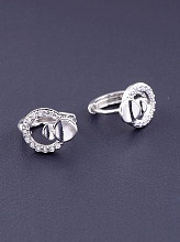 картинка Серьги 'XUPING' Фианит  (родий) от магазина Wolves