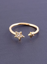 картинка Кольцо 'XUPING' Фианит (позолота 18к) от магазина Wolves