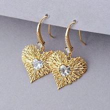 картинка Серьги 'XUPING' Фианит (позолота 18к) от магазина Wolves