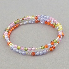 картинка Браслет 'SUNSTONES' Циркон 18 см от магазина Wolves