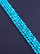 картинка Нитка Кварц 38 см 6 5 мм (Без замка) от магазина Wolves