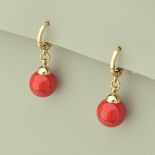 картинка Серьги 'XUPING' Майорка  (позолота 18к) от магазина Wolves