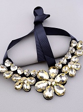 картинка Подвеска 'FJ' Фианит Ткань 60 см от магазина Wolves