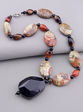 картинка Бусы Яшма Агат 48 см от магазина Wolves