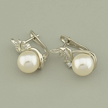 картинка Серьги 'XUPING' Майорка (родий) от магазина Wolves