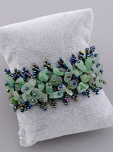 картинка Браслет 'SUNSTONES' Нефрит 30 4 г от магазина Wolves