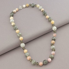 картинка Бусы 'SUNSTONES' Волосатик Опал Чешский хрусталь 54 см от магазина Wolves