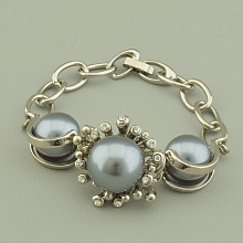 картинка Браслет 'Abella' Майорка Фианит 19 см от магазина Wolves