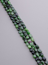 картинка Нитка Цоизит 40 см (Без замка) от магазина Wolves