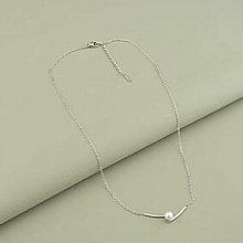 картинка Подвеска 'Stainless Steel' Майорка 44 см (родий) от магазина Wolves