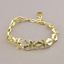 картинка Браслет 'Winniana' Фианит 19 см (позолота 18к) от магазина Wolves