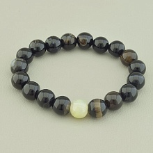 картинка Браслет 'SUNSTONES' Агат 17 см от магазина Wolves