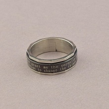 картинка Кольцо Керамика (родий) от магазина Wolves