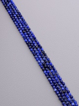 картинка Нитка Лазурит 40 см 4 мм (Без замка) от магазина Wolves
