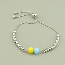 картинка Браслет 'SUNSTONES' Чешский хрусталь 16 см от магазина Wolves