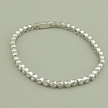 картинка Браслет 'Winniana (Италия)' Фианит 20 см от магазина Wolves